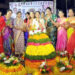 Zilla Parishad Chairperson Patlolla Manjusree Jaipal Reddy hosts Bathukamma Celebrations at ZP Head Office, Sangareddy