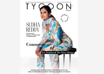 Hyderabad’s Impresario Sudha Reddy graces Tycoon Global Cover