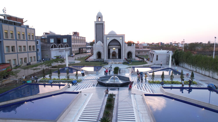 “The beautiful mosque, built by The IB Group, will be known as Azeez Masjid”