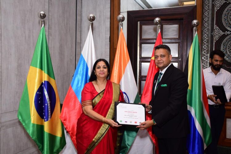 Mr Sameep Shastri Elected as Vice Chairman BRICS Chamber of Commerce and Industry for the Year 2023-2026