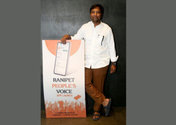 V. Nagaraj launches Groundbreaking App for Public Welfare in Ranipet Constituency