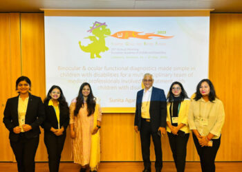 Indian Optometrist Sunita Agarwal’s Historic Scientific Instructional Course at the recently held European Academy of Childhood Disability Conference