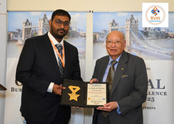 RVM Constructions Honored as Construction Innovator of the Year at the Global Business Excellence Awards in London