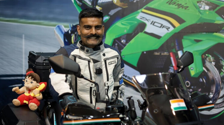 Record-Holding Rider Nikhil Bothra Embarks on 90-Day Solo Motorcycle Pilgrimage — “Mitti Se Moksha Tak” Ek Bharat Ek Safar