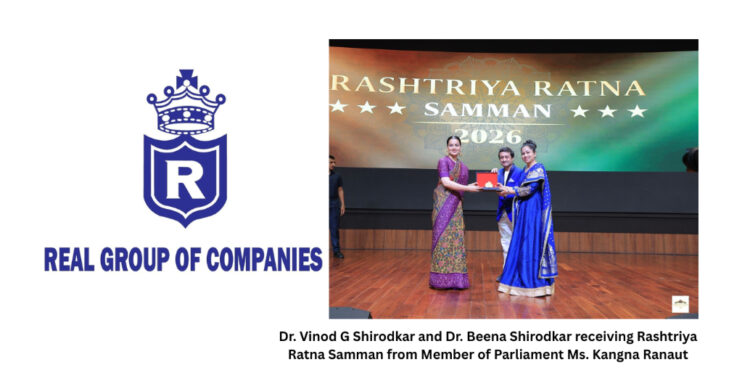 Goa Entrepreneur & Philanthropist Dr. Vinod G. Shirodkar Honoured with Prestigious ‘Rashtriya Samman’ at Bharat Mandapam, New Delhi