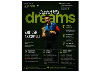 Why Santosh Araswilli Is More Than an International Table Tennis Player – He’s Building a Culture of Performance